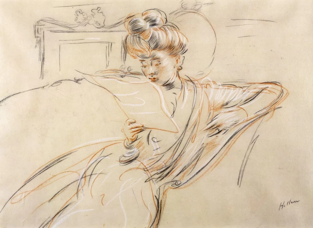 Ritratto di Madame Helleu alla lettura